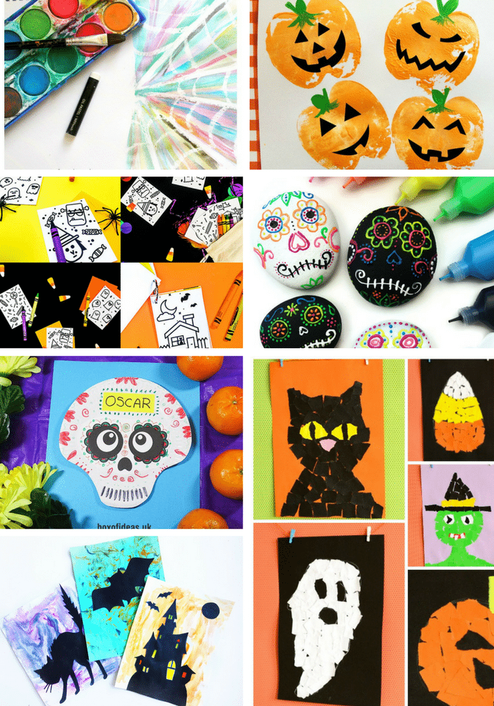 Arty Crafty Kids | Halloween Crafts for Kids | 32 Kid-Friendly Halloween Crafts - A super fun collection of easy, fun and cute halloween themed crafts for young children