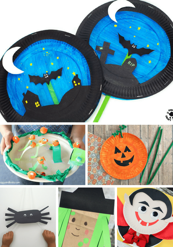 Arty Crafty Kids | Halloween Crafts for Kids | 32 Kid-Friendly Halloween Crafts - A super fun collection of easy, fun and cute halloween themed crafts for young children