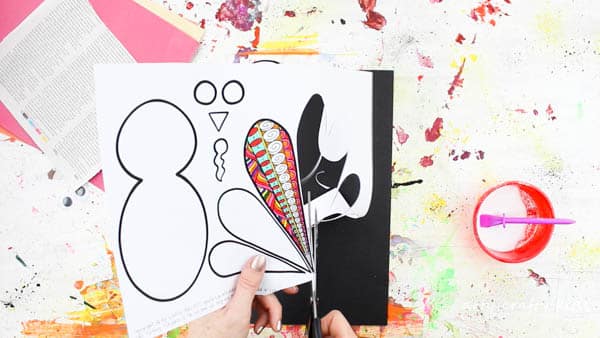 Arty Crafty Kids | Art | Design Your Own Paper Thanksgiving Turkey Craft