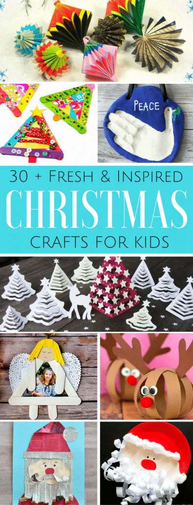 Arty Crafty Kids | Christmas Crafts for Kids | 30+ Fresh and Inspired Kids Christmas Crafts #christmas #christmascrafts #christmascraftsforkids #preschoolchristmascrafts