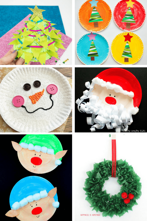 Fabulous Paper Plate Christmas Crafts  Arty Crafty Kids
