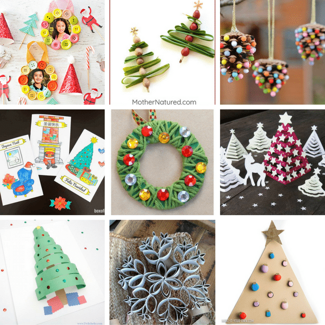 Arty Crafty Kids | Christmas Crafts for Kids | 30+ Fresh and Inspired Kids Christmas Crafts #christmas #christmascrafts #christmascraftsforkids #preschoolchristmascrafts