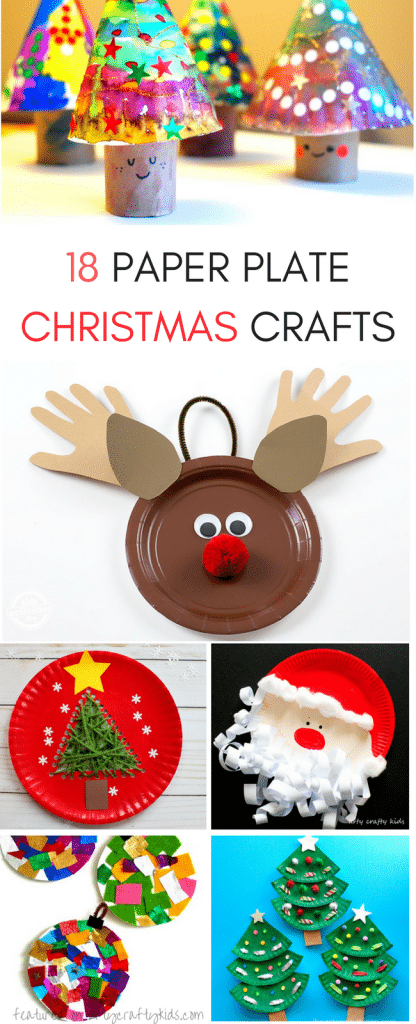 Arty Crafty Kids | Christmas | 18 Fabulous Paper Plate Christmas Crafts for Kids!