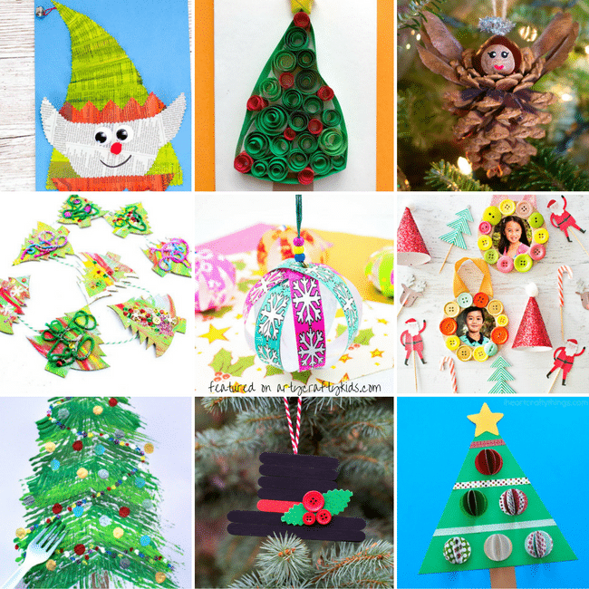 Arty Crafty Kids | Christmas Crafts for Kids | 30+ Fresh and Inspired Kids Christmas Crafts #christmas #christmascrafts #christmascraftsforkids #preschoolchristmascrafts