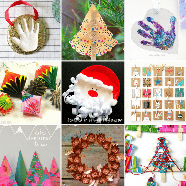 Arty Crafty Kids | Christmas Crafts for Kids | 30+ Fresh and Inspired Kids Christmas Crafts #christmas #christmascrafts #christmascraftsforkids #preschoolchristmascrafts
