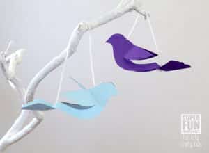 Arty Crafty Kids | Craft | Christmas Craft for Kids | Mini Peace Dove Ornament