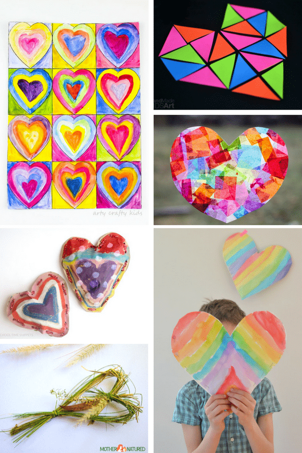 35 Easy Heart Art Projects For Kids