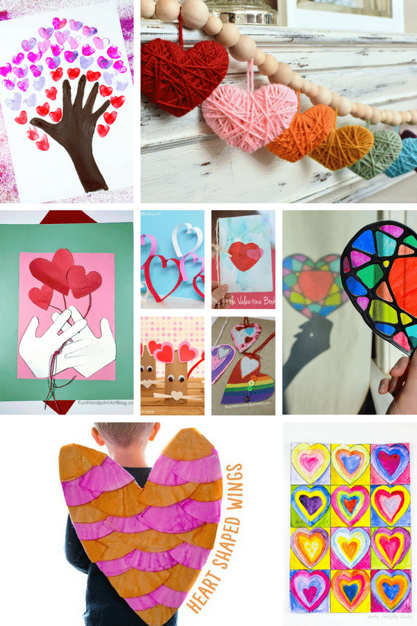 50+ Easy Valentines Crafts for Kids: Heart-Shaped Crafts - FeltMagnet