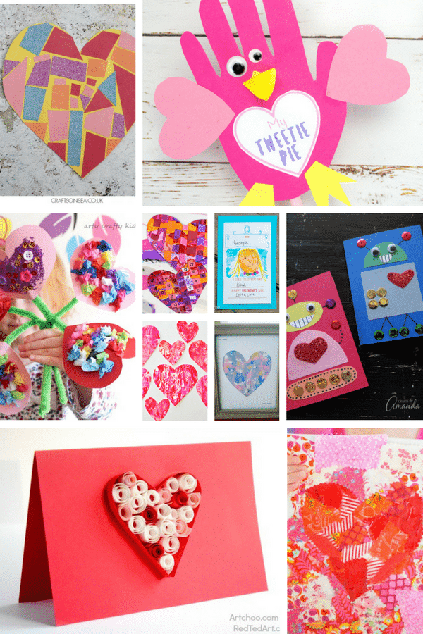 30+ Valentine Crafts for Kindergarten - Art and Craft Ideas for