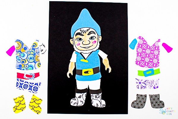 Arty Crafty Kids | Art ideas for Kids | Sherlock Gnomes Pop Art - a fun and creative pop art idea for kids, featuring the characters of #sherlockgnomes #sponsored #kidsart #freetemplate