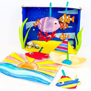 Arty Crafty Ocean Box