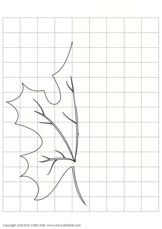 kindergarten art projects leaf pdf to print