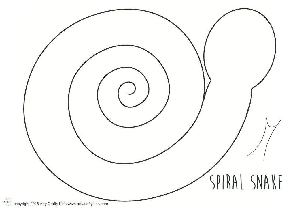 free-printable-spiral-snake-template-printable-templates
