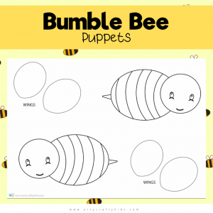 Bumble Bee Puppets