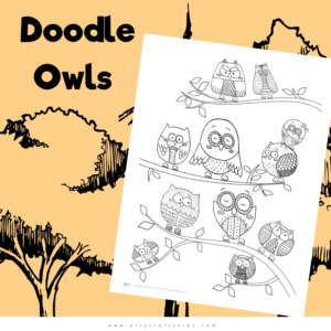 Doodle Owls