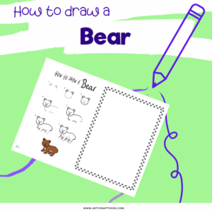 How to Draw A Bear