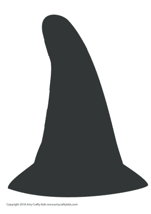 thumbnail of Witches Hat Silhouette