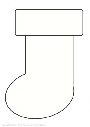 thumbnail of Blank Christmas Stocking Stocking