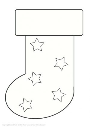 thumbnail of Christmas Stocking with Stars