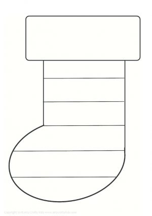 thumbnail of Christmas Stocking with Stripes