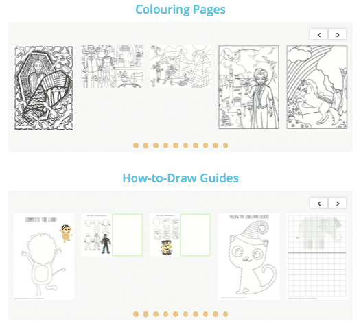 Arty Crafty Kids Club Templates
