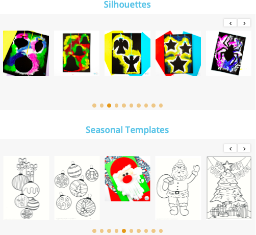Arty Crafty Kids | Seasonal Templates