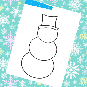 Complete the Snowman Drawing Prompt