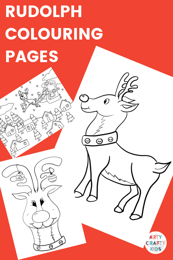 Arty Crafty Kids | Children's Christmas Colouring Pages #printable #kidscolouring #coloringpages