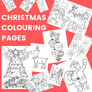 Arty Crafty Kids | Children's Christmas Colouring Pages #printable #kidscolouring #coloringpages