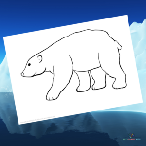 Polar Bear Outline