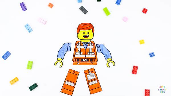 rty Crafty Kids | Lego Movie Printable Character Puppets.  A fun interactive Lego Craft for kids - just in time for the second instalment of The Lego Movie. Download and print our free Lego puppet bundle to create your favourite character. Kids can even have a go at designing their own or recreating another from the Lego Movie 2 #ad #TheLEGOMovie2