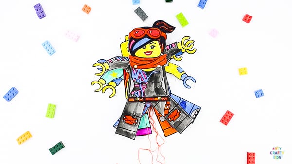 rty Crafty Kids | Lego Movie Printable Character Puppets.  A fun interactive Lego Craft for kids - just in time for the second instalment of The Lego Movie. Download and print our free Lego puppet bundle to create your favourite character. Kids can even have a go at designing their own or recreating another from the Lego Movie 2 #ad #TheLEGOMovie2