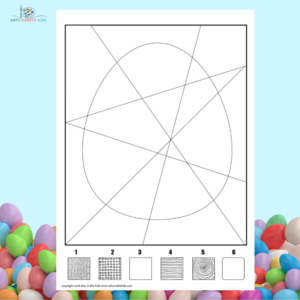 Roll the Dice and Draw Easter Egg