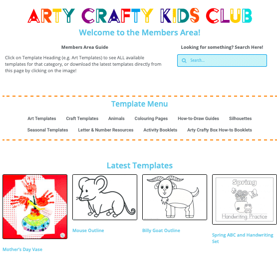 Arty Crafty Kids Club