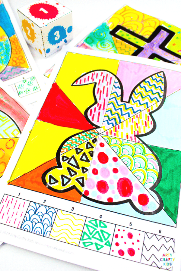 Drawing Games for Kids : Roll the Dice Drawing Game - How to Draw