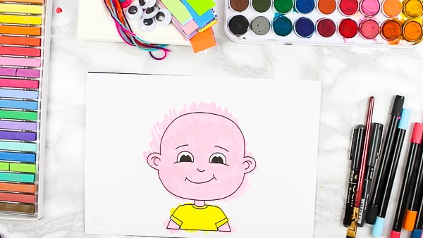 All About Me Crazy Hair Play - A fun printable template for encouraging preschoolers to play with loose parts and play dough to create crazy hair!
