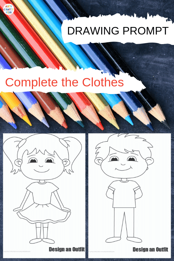 This 'complete the clothes' printable template has been designed to encourage children to engage their inner designer; exploring colours and patterns to portray their style and what they like to wear.