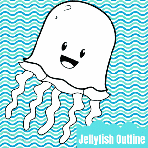 Jellyfish Outline Version 1