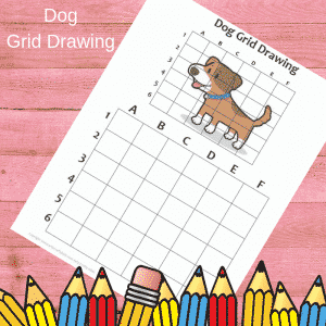 Dog Grid Drawing