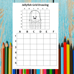 Jellyfish Grid Drawing