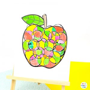 Arty Crafty Kids | Apple Craft for Kids | Autumn Craft for Kids | Back to School