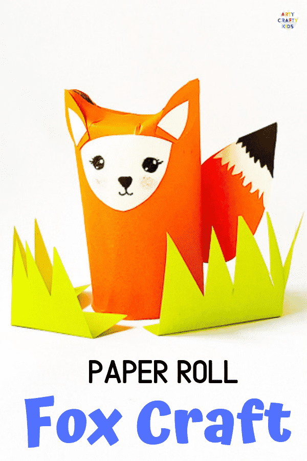 Arty Crafty Kids | Toilet Paper Roll Fox Craft for kids to make this Autumn. Using paper and recycled materials to create the cutest Fox Craft.