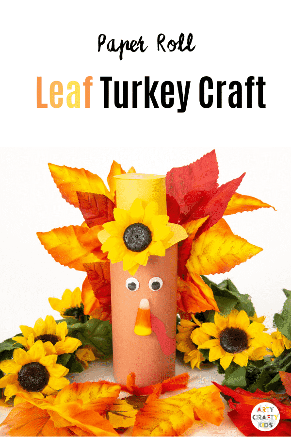 Arty Crafty Kids | Toilet Paper Roll Turkey Craft for Kids