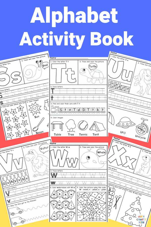 tracing letters a z worksheets