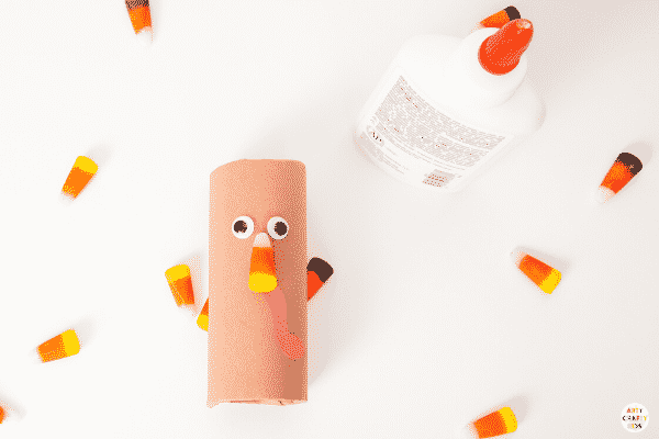 Arty Crafty Kids | Toilet Paper Roll Turkey Craft for Kids