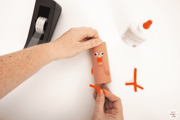 Arty Crafty Kids | Toilet Paper Roll Turkey Craft for Kids