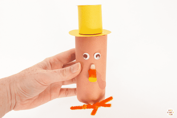 Arty Crafty Kids | Toilet Paper Roll Turkey Craft for Kids