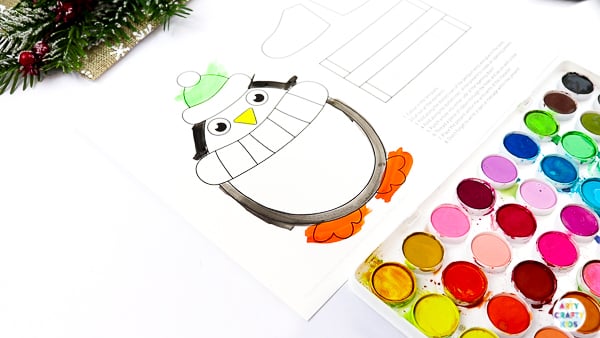 Cute Winter Animal Printable Christmas Cards Arty Crafty Kids