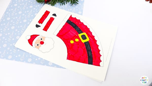 3D Printable Christmas Characters: Easy Christmas Crafts for Kids. A fun Christmas craft for kids to colour and make.