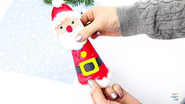 3D Printable Christmas Characters: Easy Christmas Crafts for Kids. A fun Christmas craft for kids to colour and make.